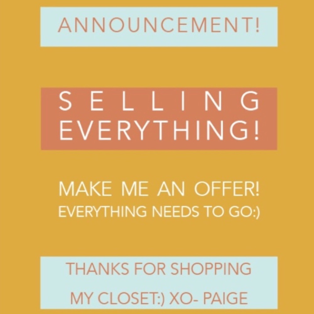 Make me an offer!